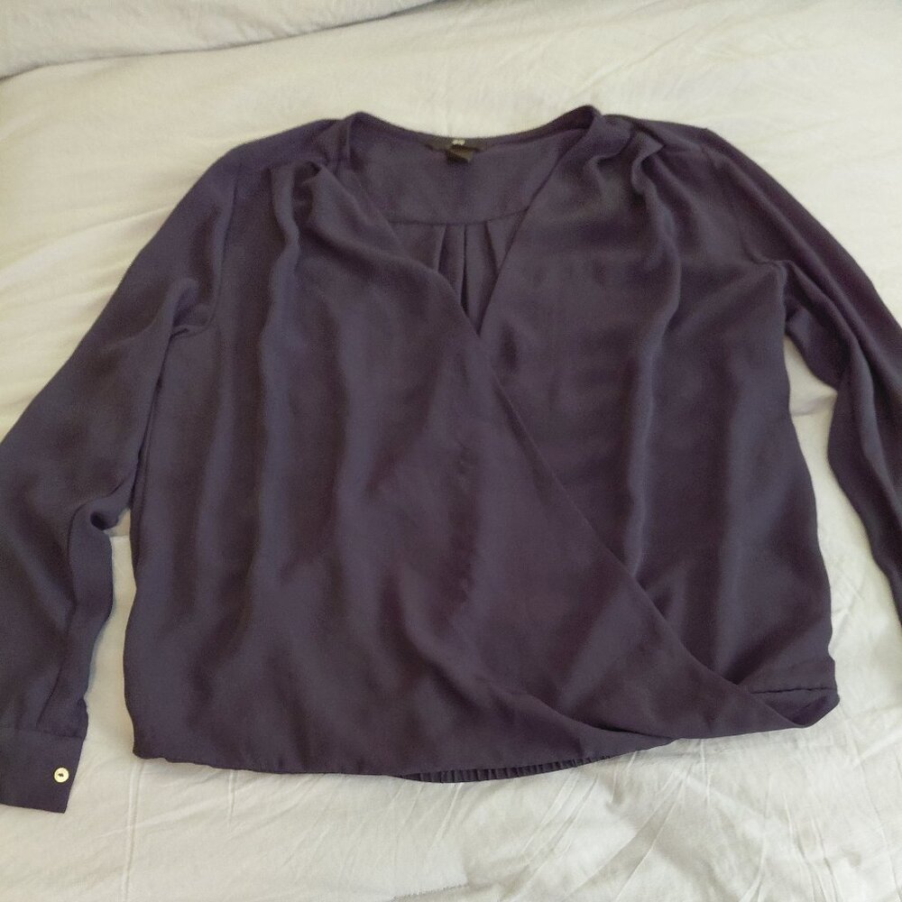 H&M black blouse